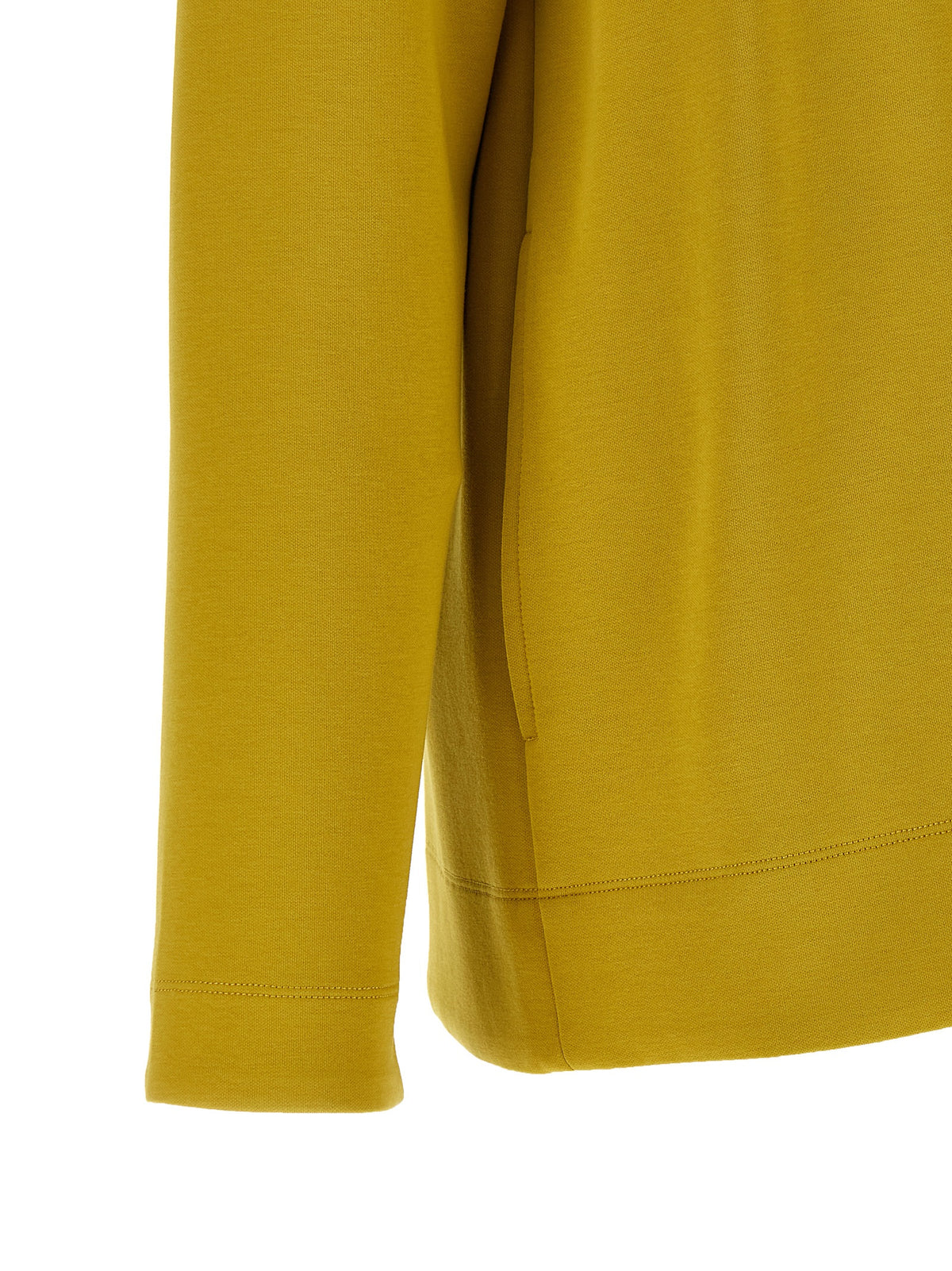 Sweat à capuche 'S Max Mara femme SmmDoria en coton jaune – MA-336059