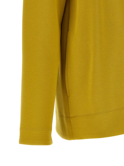 Sweat à capuche 'S Max Mara femme SmmDoria en coton jaune – MA-336059