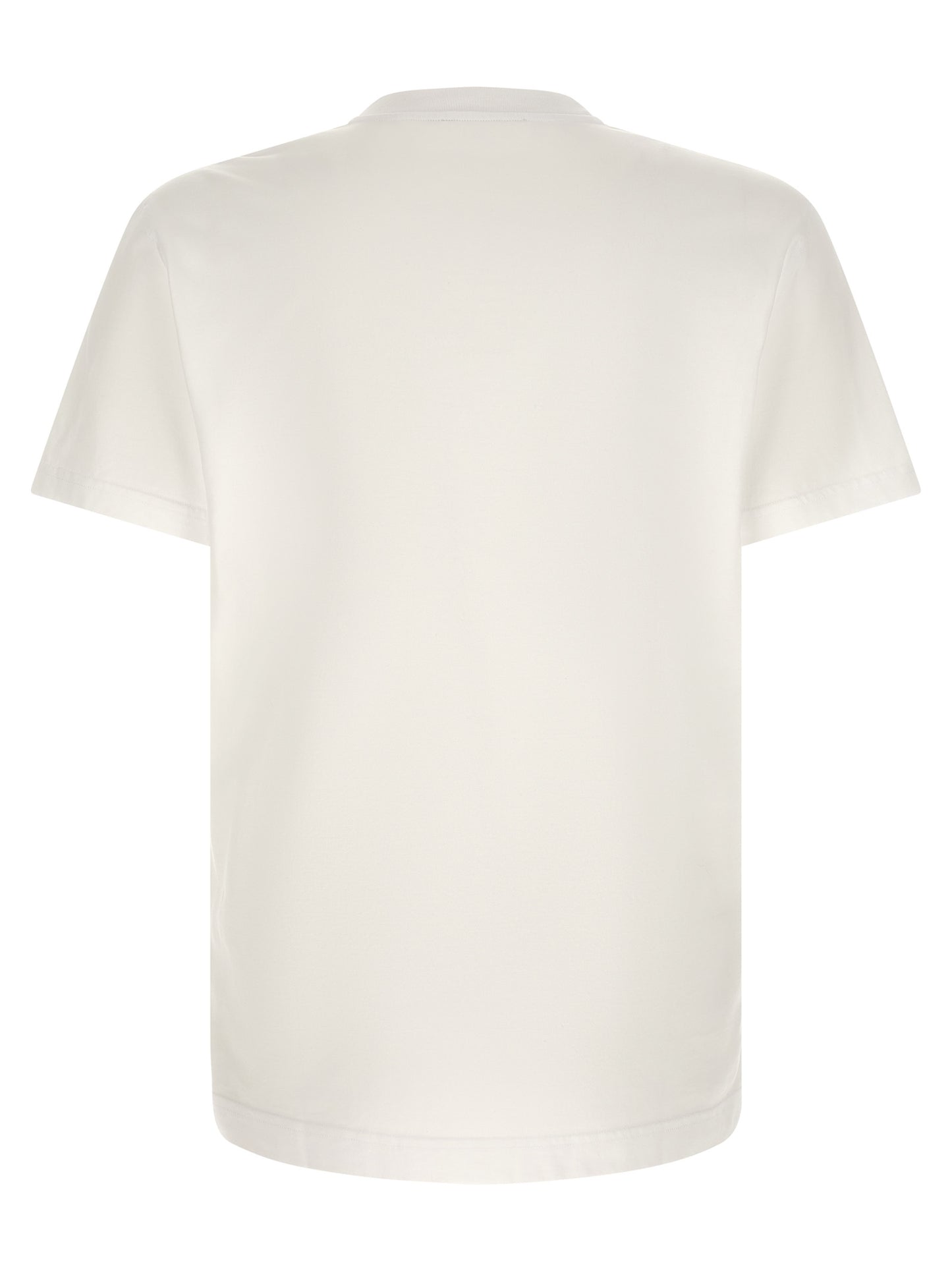 Dolce & Gabbana White Cotton T-Shirt