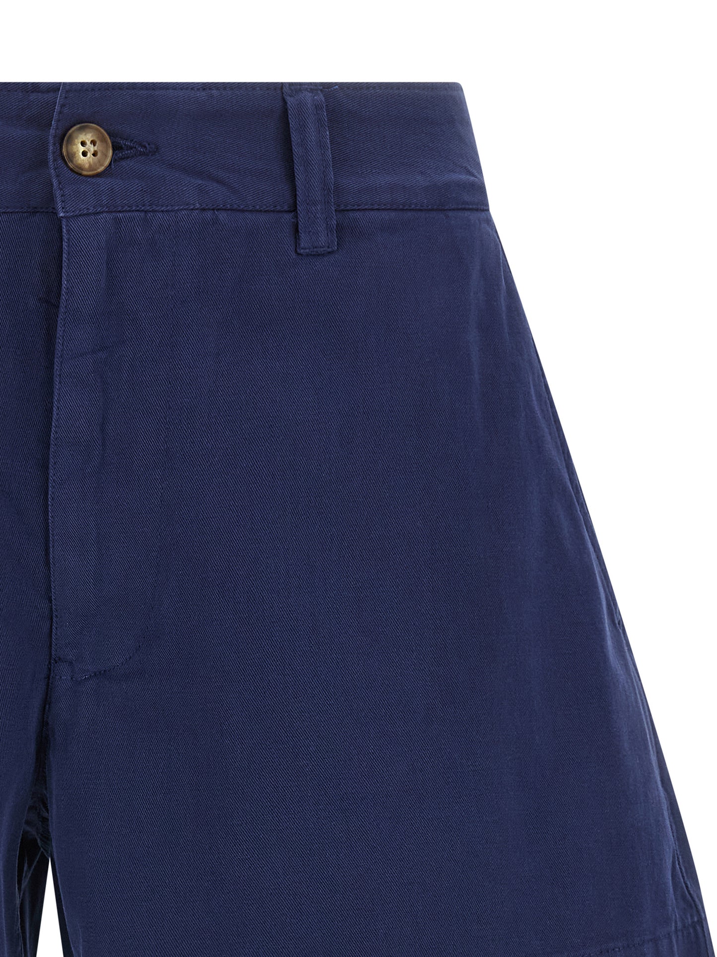 Polo Ralph Lauren Blue Cotton Bermuda Shorts