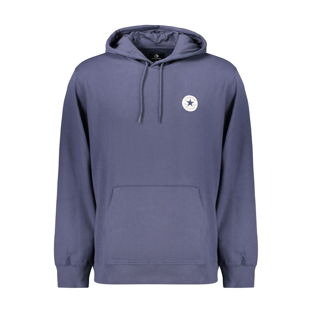 Sweat à capuche Converse homme en coton bleu – CO-46212