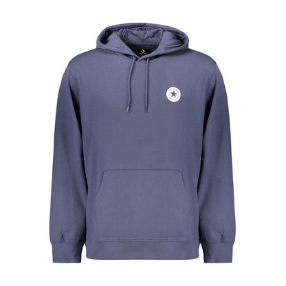 Sweat à capuche Converse homme en coton bleu – CO-46212