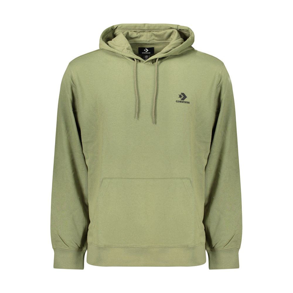 Sweat à capuche Converse homme en coton vert – CO-46225