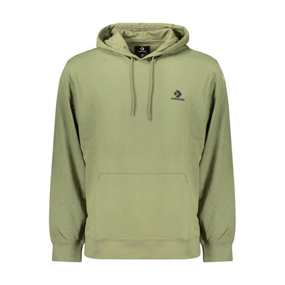 Sweat à capuche Converse homme en coton vert – CO-46225