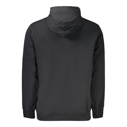 Sweat à capuche Converse homme en coton noir – CO-46222