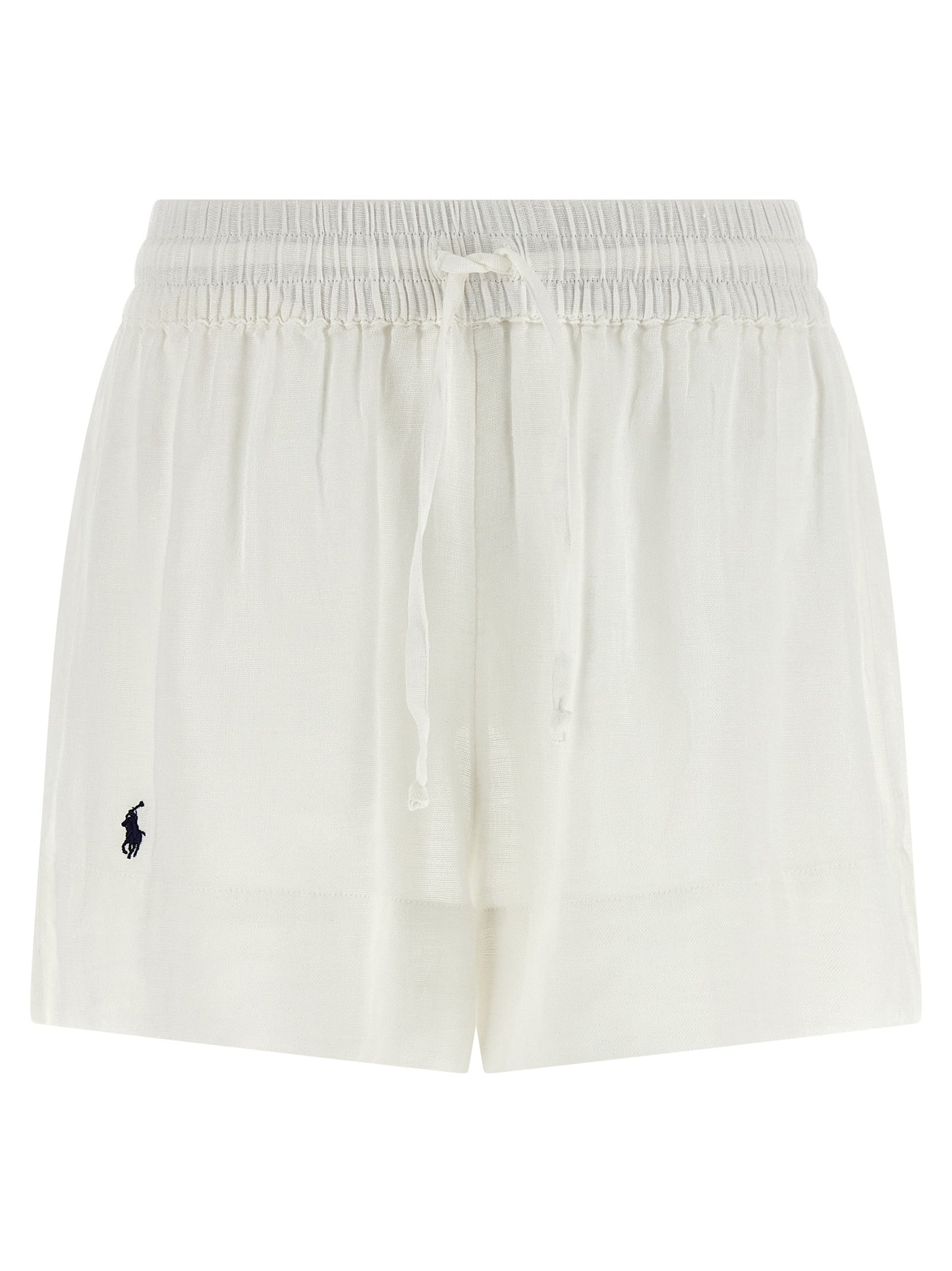 Polo Ralph Lauren White Organic Cotton Bermuda Shorts