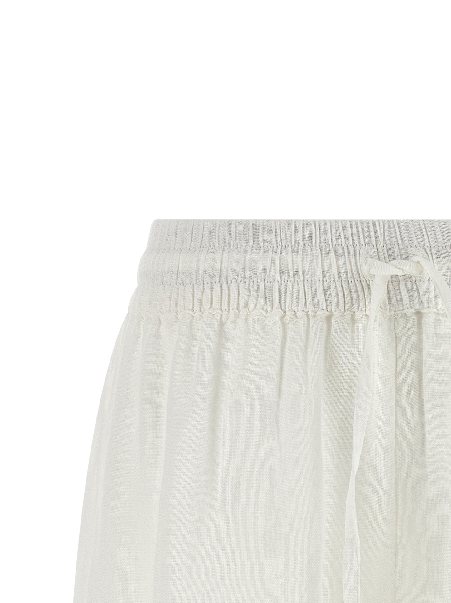 Polo Ralph Lauren White Organic Cotton Bermuda Shorts