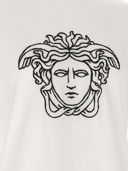 Versace Bicolor Cotton T-Shirt