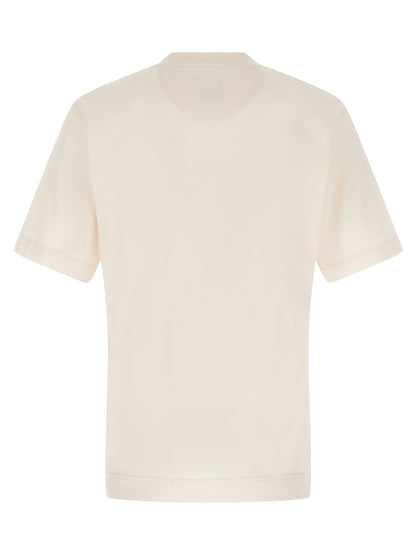 Fendi White Cotton T-Shirt