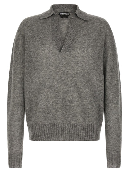 Tom Ford Gray Cashmere Cardigan