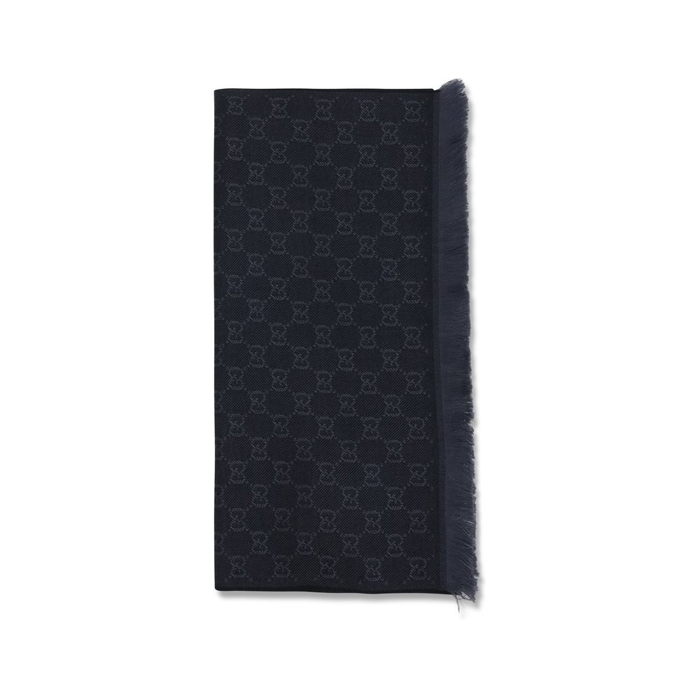 Écharpe Gucci femme en laine noire – GU8485073G2001063BB