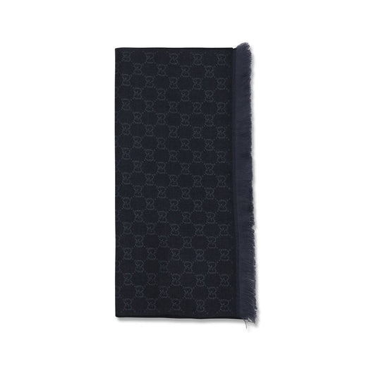 Écharpe Gucci femme en laine noire – GU8485073G2001063BB