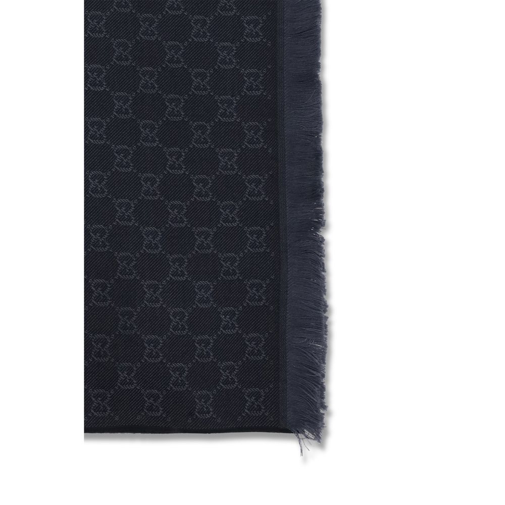 Écharpe Gucci femme en laine noire – GU8485073G2001063BB