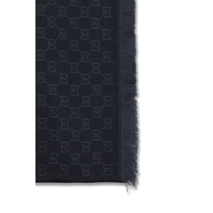 Écharpe Gucci femme en laine noire – GU8485073G2001063BB