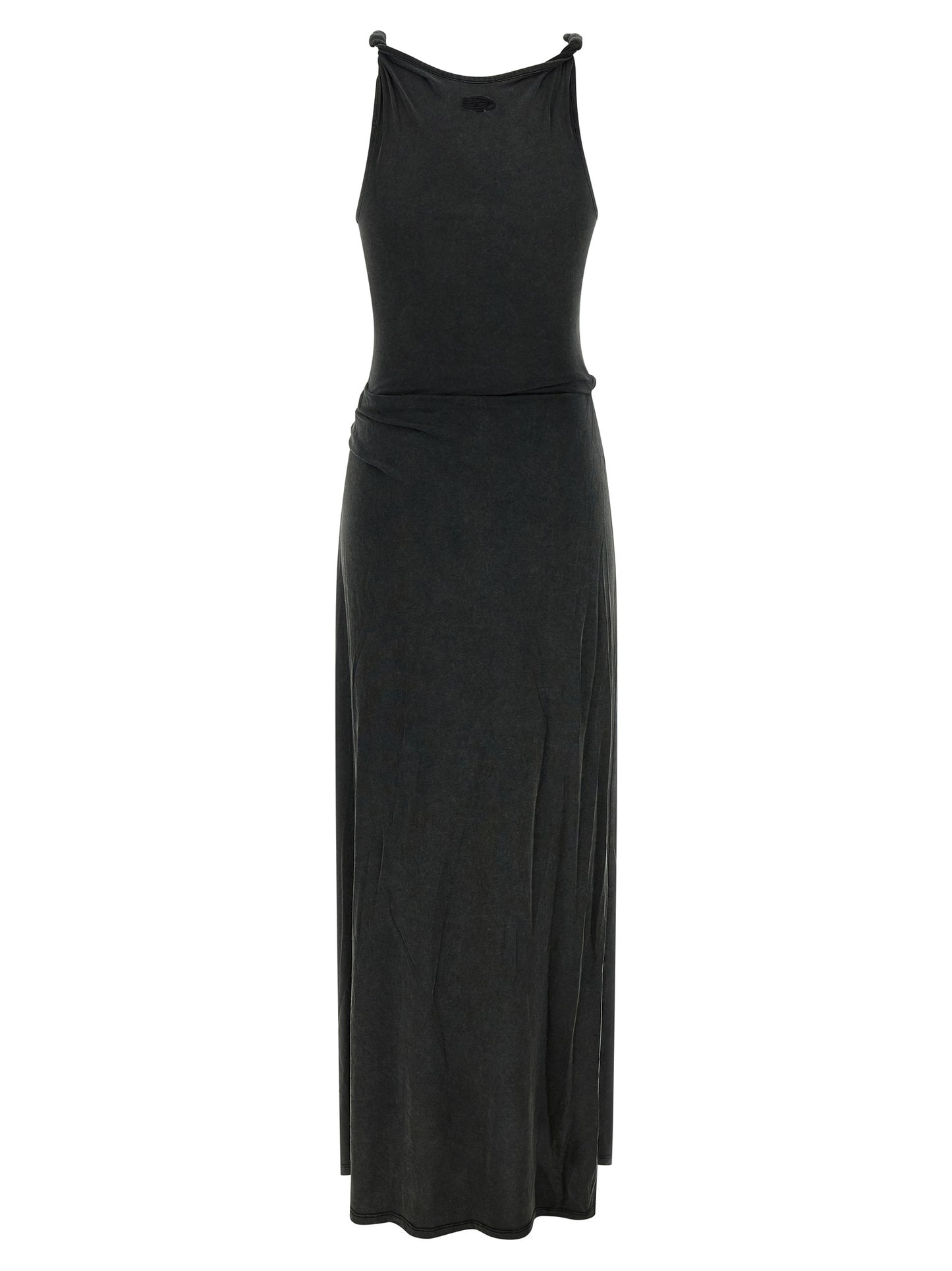 Diesel Black Modal Long Dress