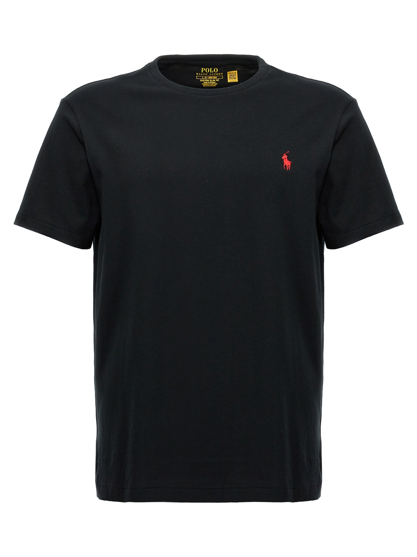 Polo Ralph Lauren Black Cotton T-Shirt