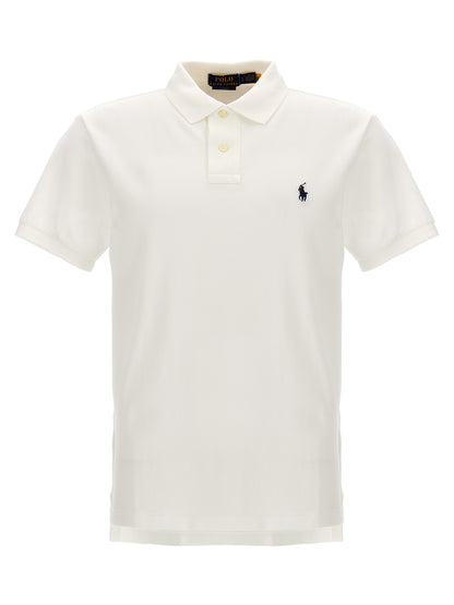 Polo Ralph Lauren White Cotton Polo Shirt