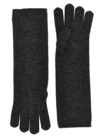 Gants Max Mara femme Alaggio en cachemire gris – MA298667BM