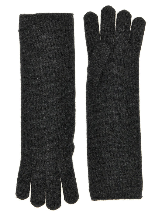 Gants Max Mara femme Alaggio en cachemire gris – MA298667BM