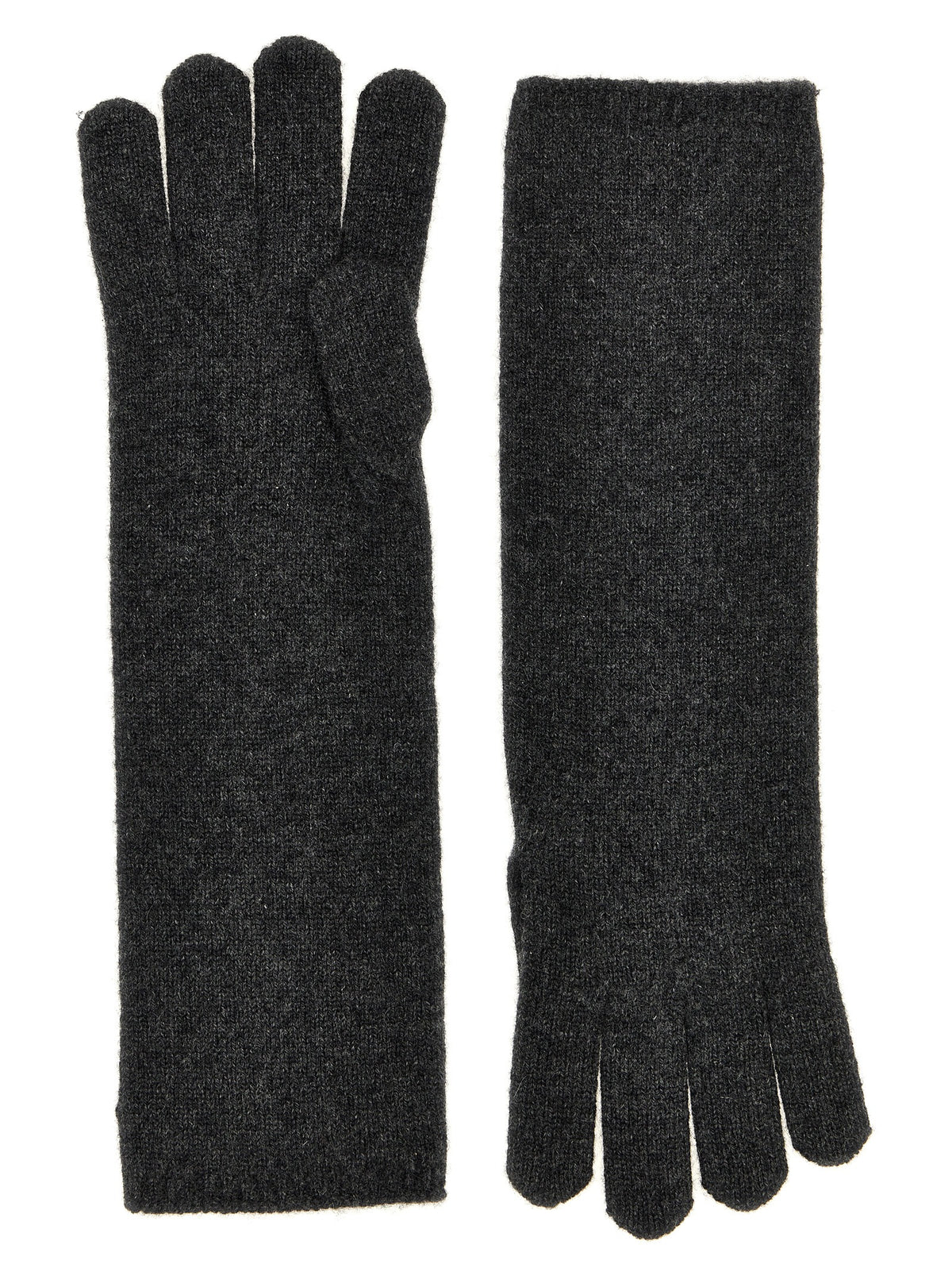 Gants Max Mara femme Alaggio en cachemire gris – MA298667BM