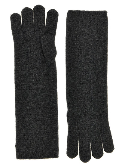 Gants Max Mara femme Alaggio en cachemire gris – MA298667BM