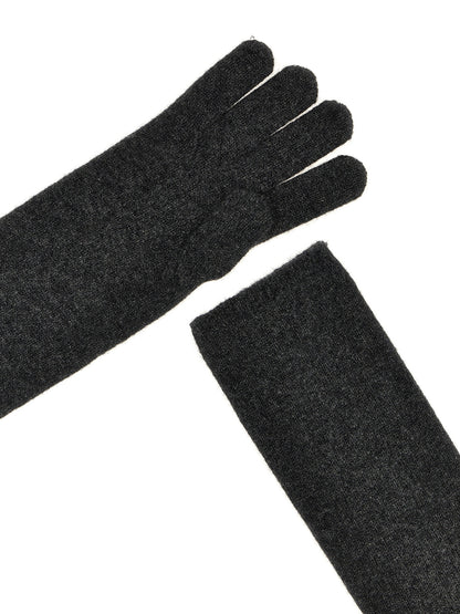 Gants Max Mara femme Alaggio en cachemire gris – MA298667BM