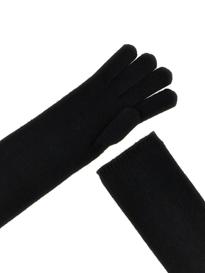 Gants Max Mara femme Alaggio en cachemire noir – MA298668BM