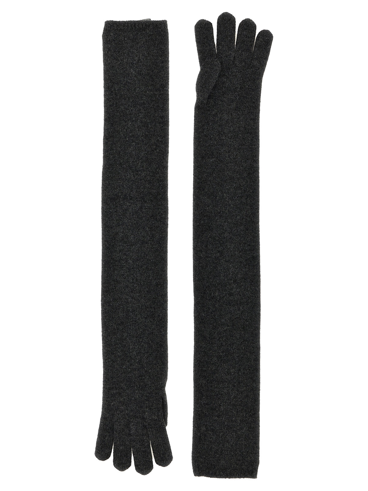 Gants Max Mara femme Timor en cachemire gris – MA298669BM