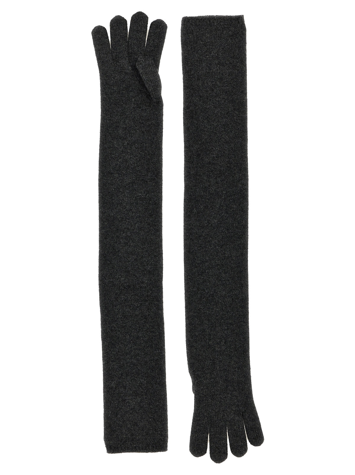 Gants Max Mara femme Timor en cachemire gris – MA298669BM
