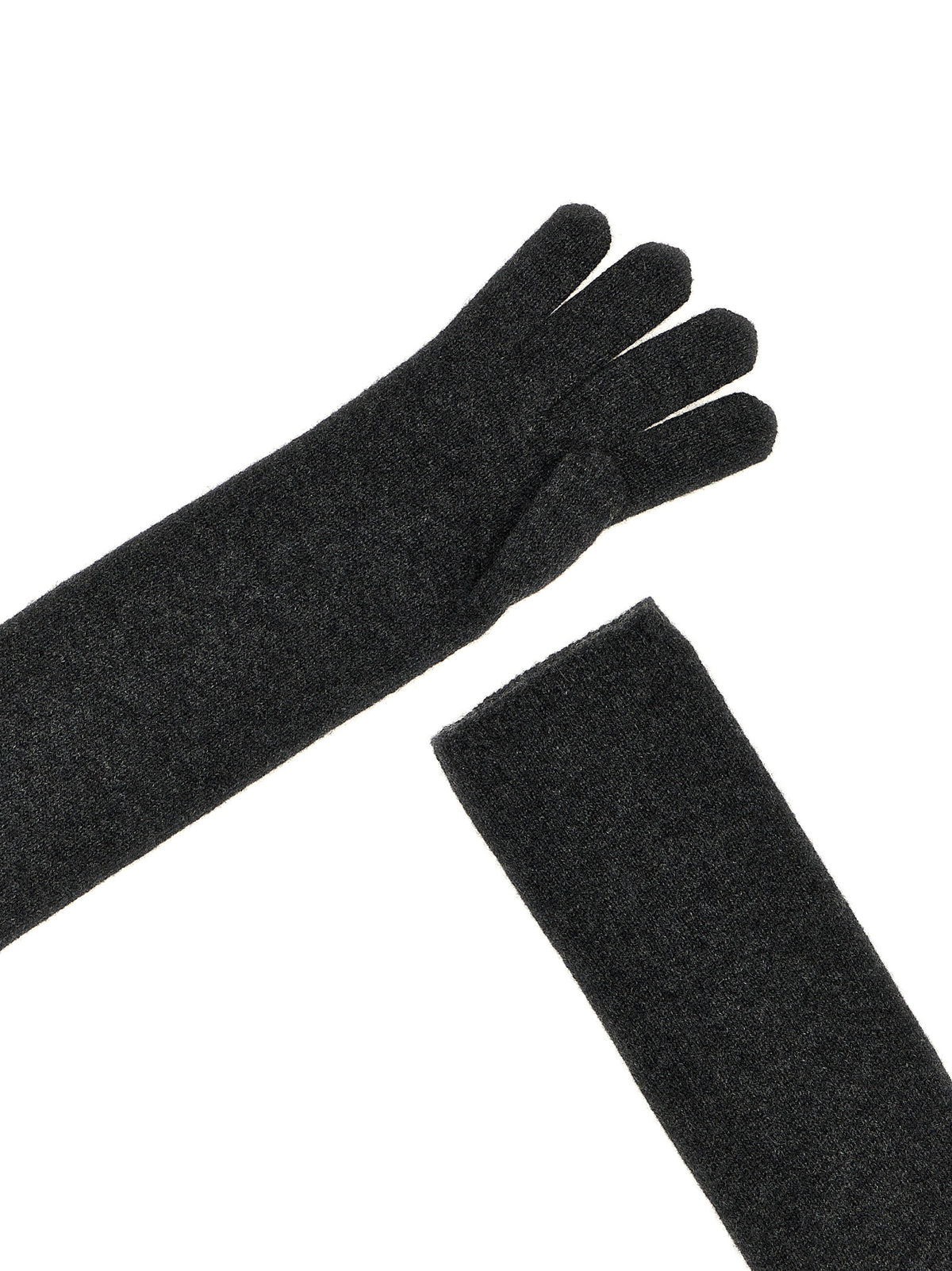 Gants Max Mara femme Timor en cachemire gris – MA298669BM