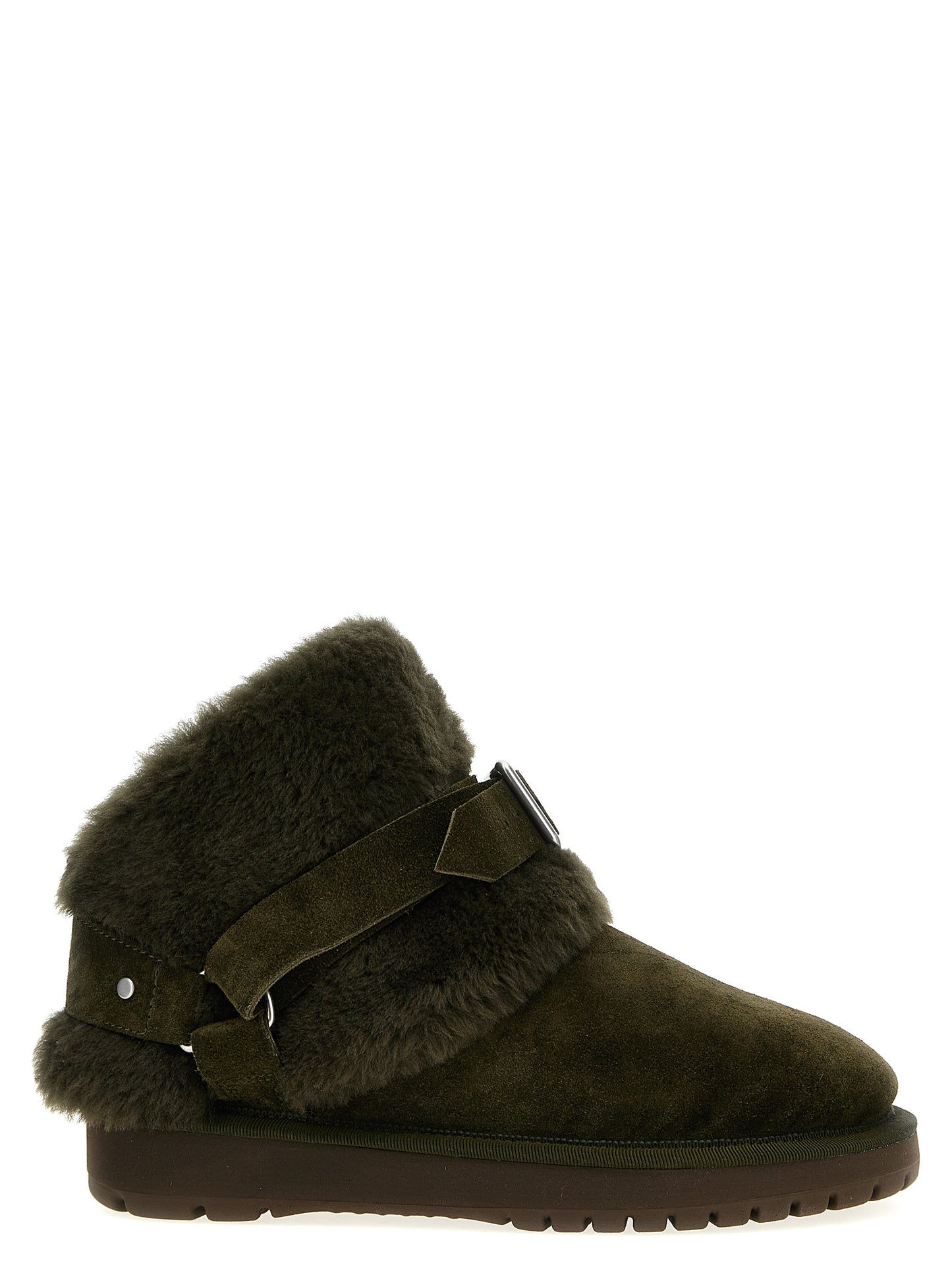 Burberry Bicolor Leather Ankle Boots