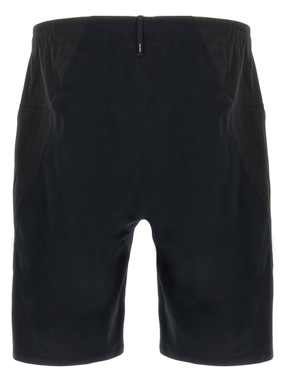 Arc'teryx Veilance Black Nylon Bermuda Shorts