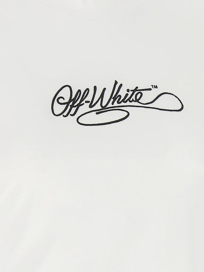 Off-White White Cotton T-Shirt
