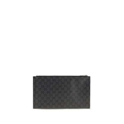 Gucci Black Fabric Handbag