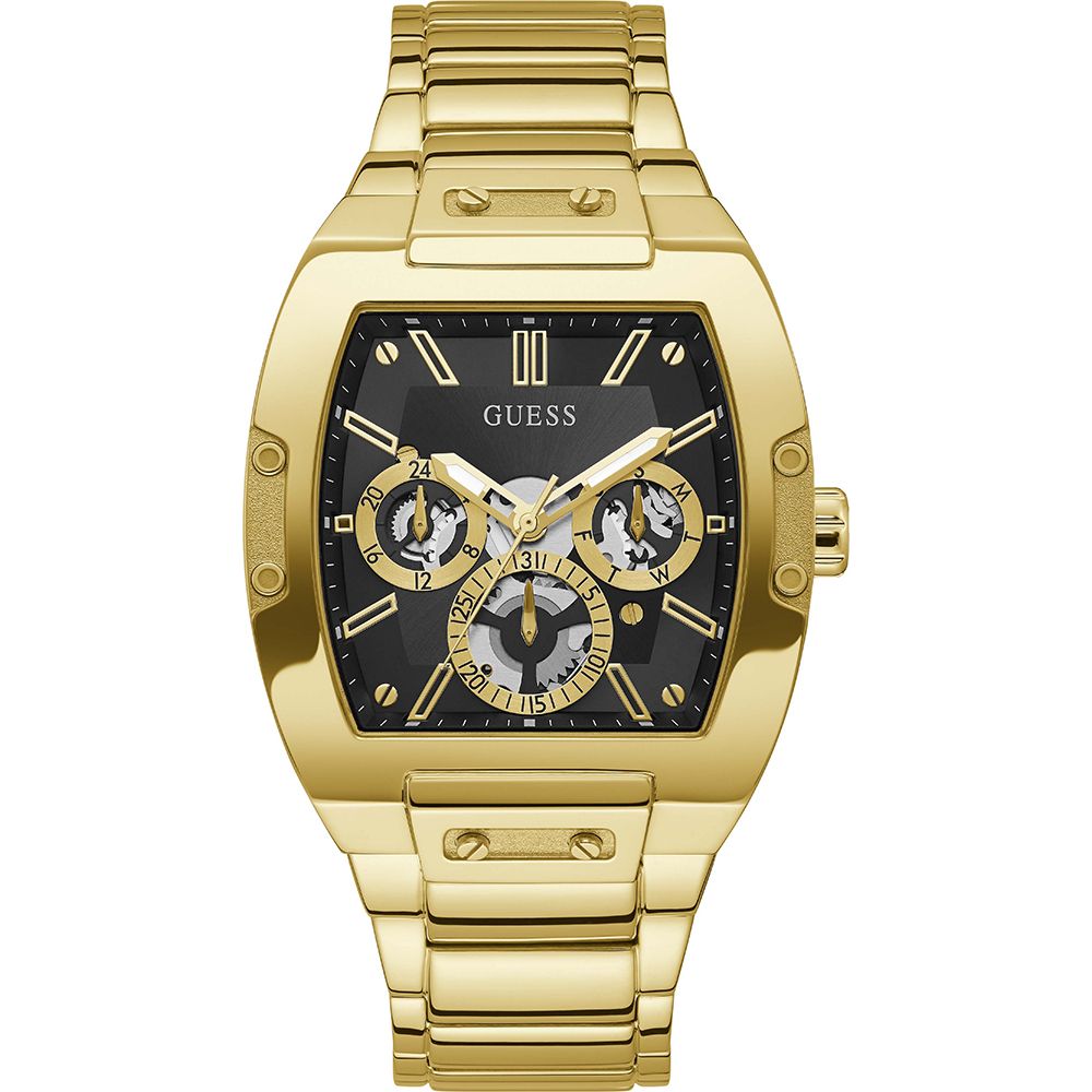 Guess Gold Stainless Steel Dress Watch