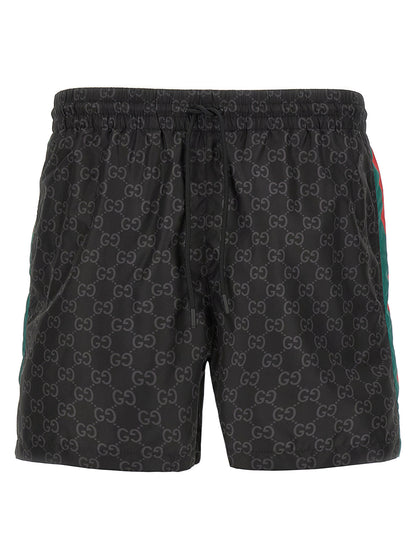 Gucci Black Polyamide Shorts