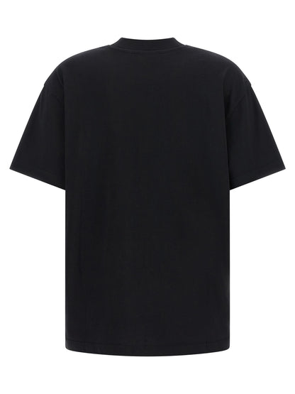 Off-White Black Cotton T-Shirt