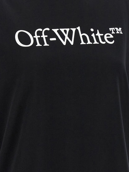 Off-White Black Cotton T-Shirt