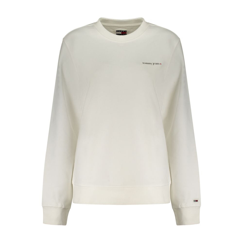 Sweat-shirt Tommy Hilfiger femme en coton blanc – TO-46287
