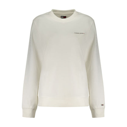 Sweat-shirt Tommy Hilfiger femme en coton blanc – TO-46287
