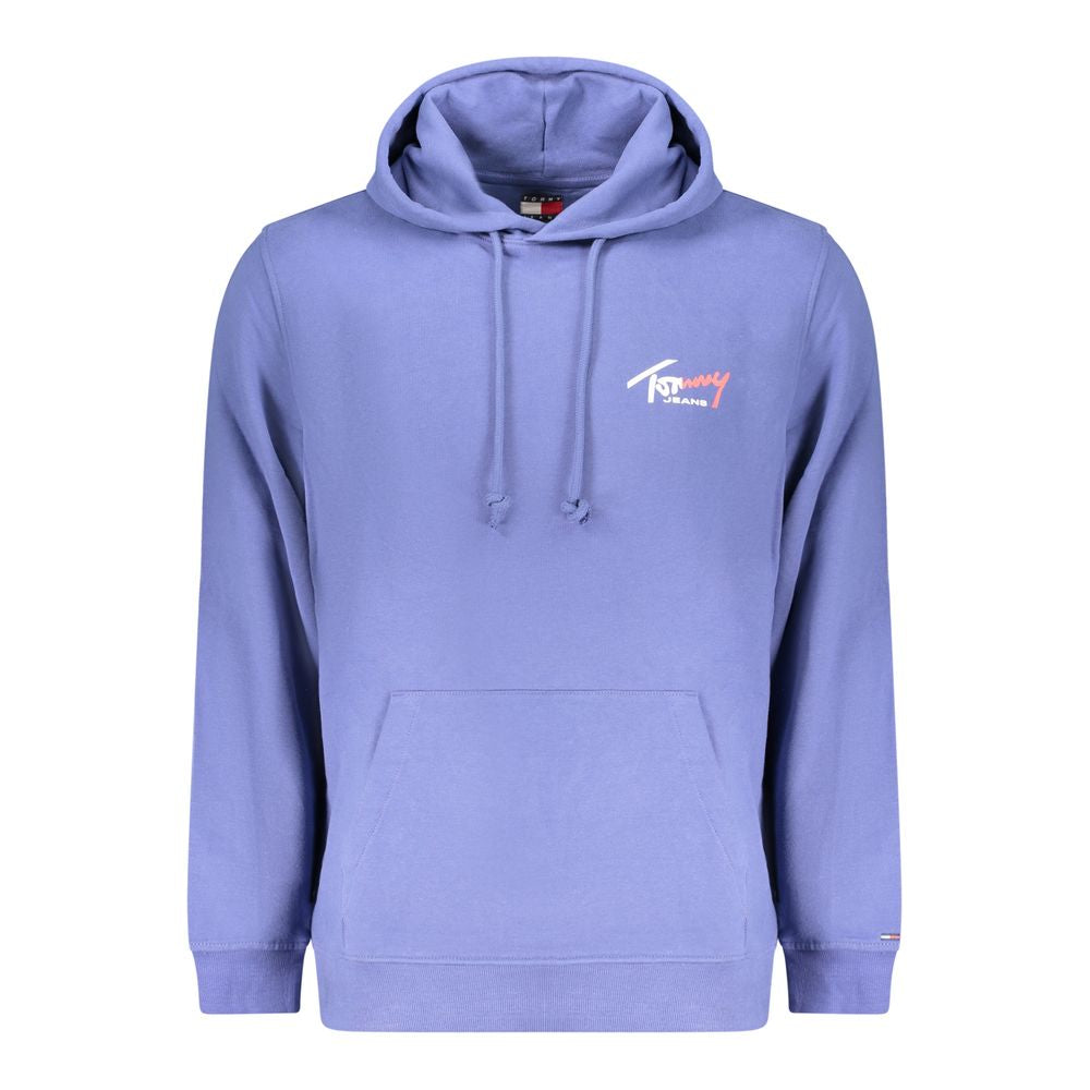 Sweat à capuche Tommy Hilfiger homme en coton bleu – TO-46277
