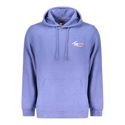 Sweat à capuche Tommy Hilfiger homme en coton bleu – TO-46277