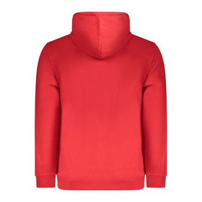 Sweat à capuche Tommy Hilfiger homme en coton rouge – TO-46289