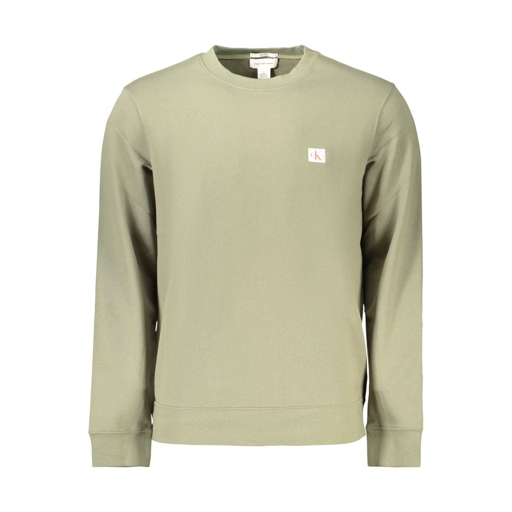 Sweat-shirt Calvin Klein homme en coton vert – CA-46309