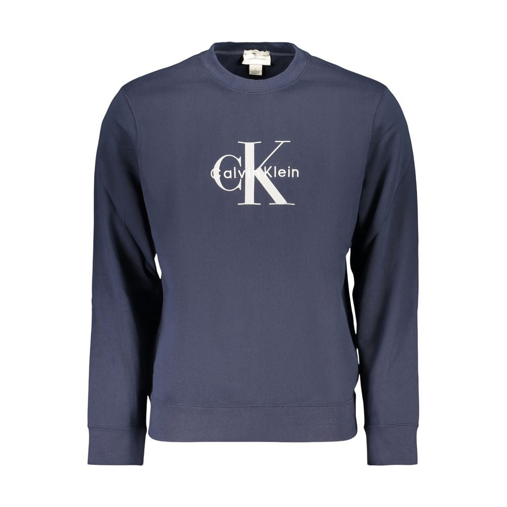 Sweat-shirt Calvin Klein homme en coton bleu – CA-46314