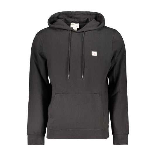 Sweat à capuche Calvin Klein homme en coton noir – CA-46315