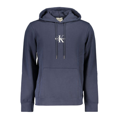 Sweat à capuche Calvin Klein homme en coton bleu – CA-46317
