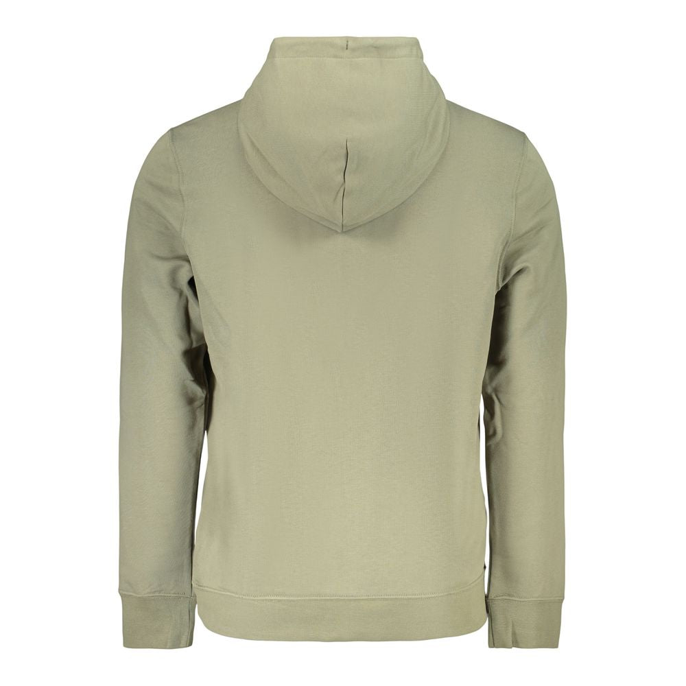 Sweat à capuche Calvin Klein homme en coton vert – CA-46318