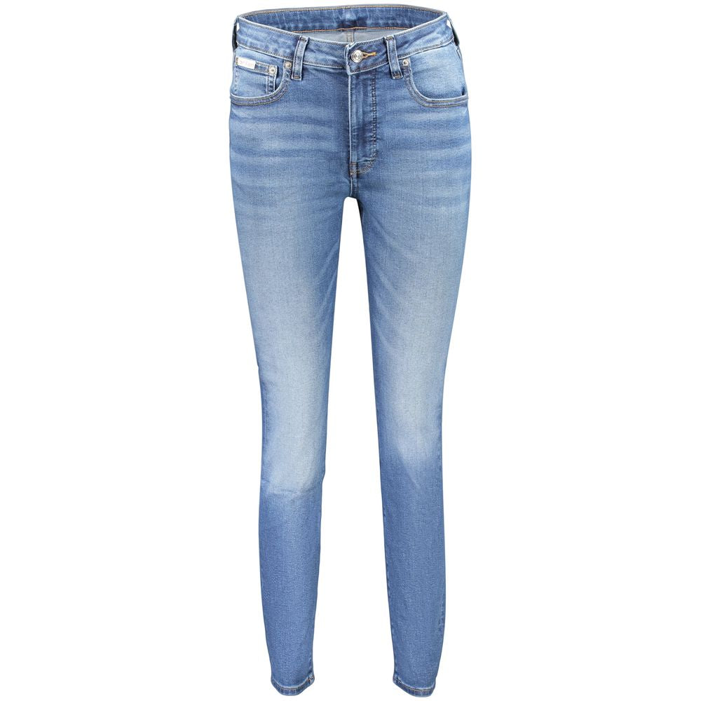 Jean Calvin Klein femme en coton bleu – CA-46308