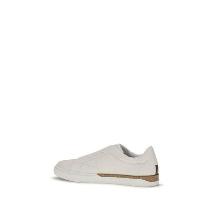 Baskets Fendi homme City en cuir de veau blanc – FE-7E1937A2C9F1XIF